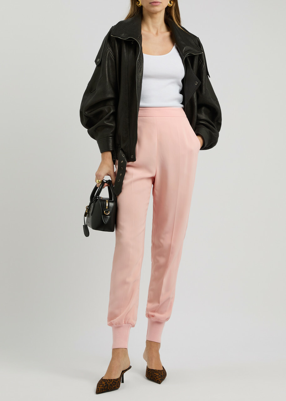 Stella McCartney Blue Joggers With Earth And Sun Print