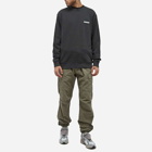 Napapijri Men's Patch Logo Crew Sweat in Black