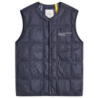 Moncler Men's Genius x FRGMT Vaile Vest in Blue