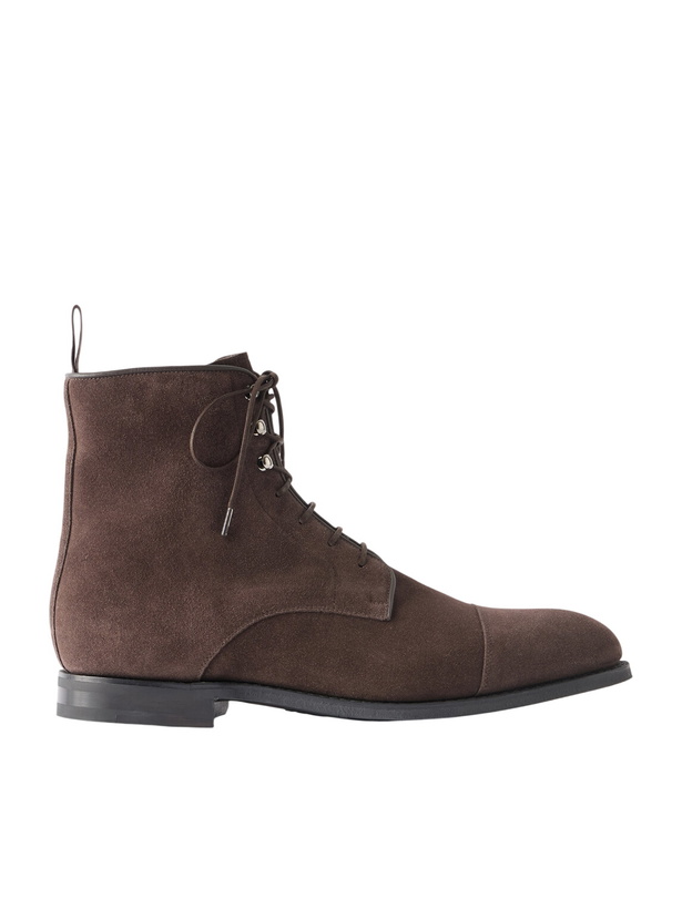 Photo: Church's - Edworth 2.0 Suede Lace-Up Boots - Brown