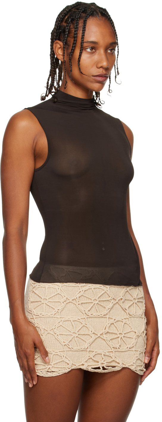 paloma wool ブラウン ホルターネック タンクトップ Paloma Wool Brown Nerium Tank Top Paloma Wool