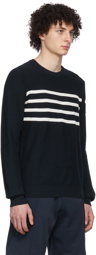 A.P.C. Navy Stripe Raphael Sweater