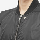 Rick Owens Men's Jumbo Peter Flight Jacket in Black