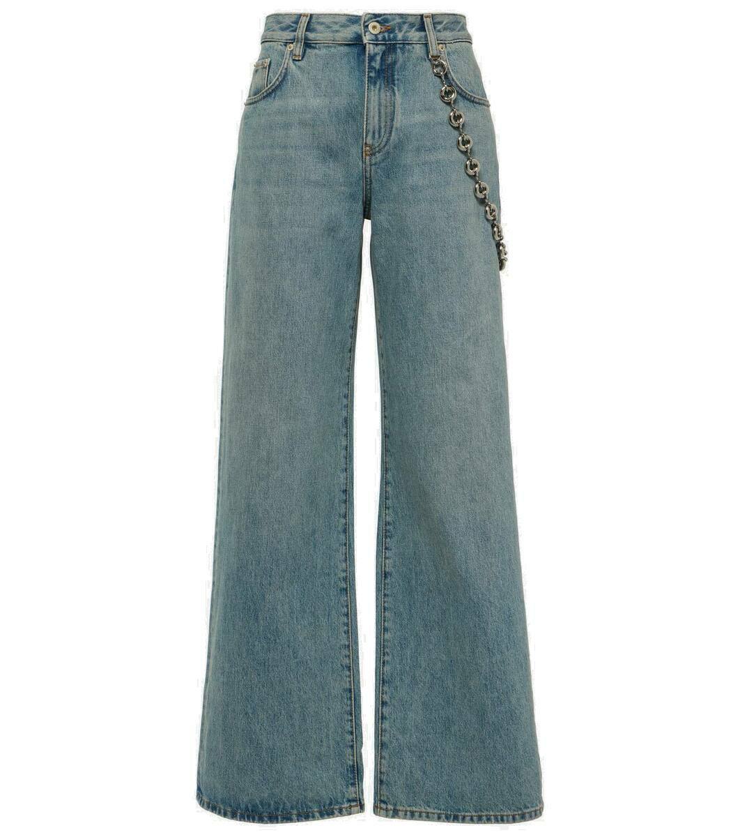 【LOEWE】HIGH WAIST JEANS (関税込み) LOEWE | High-Rise Wide-Leg Jeans – Kirna Zabête