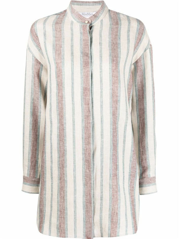 Photo: MAX MARA - Striped Cotton Shirt