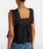 Citizens of Humanity Mia lace-trimmed top