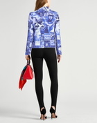 Moschino Jeans Womens Blazer Bright in Blue