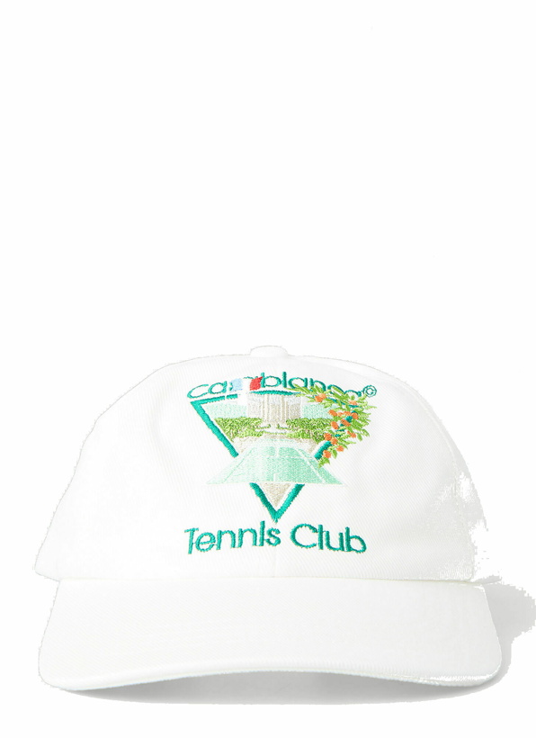 Photo: Tennis Club Baseball Cap in White
