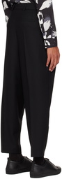 Hugo Black Slim-Fit Trousers