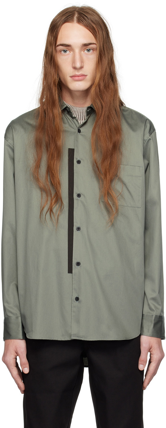 GR10K Green Patch Pocket Shirt