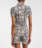 Loewe Paula's Ibiza Anagram cotton-blend shirt