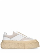 MM6 MAISON MARGIELA - 40mm Leather Sneakers