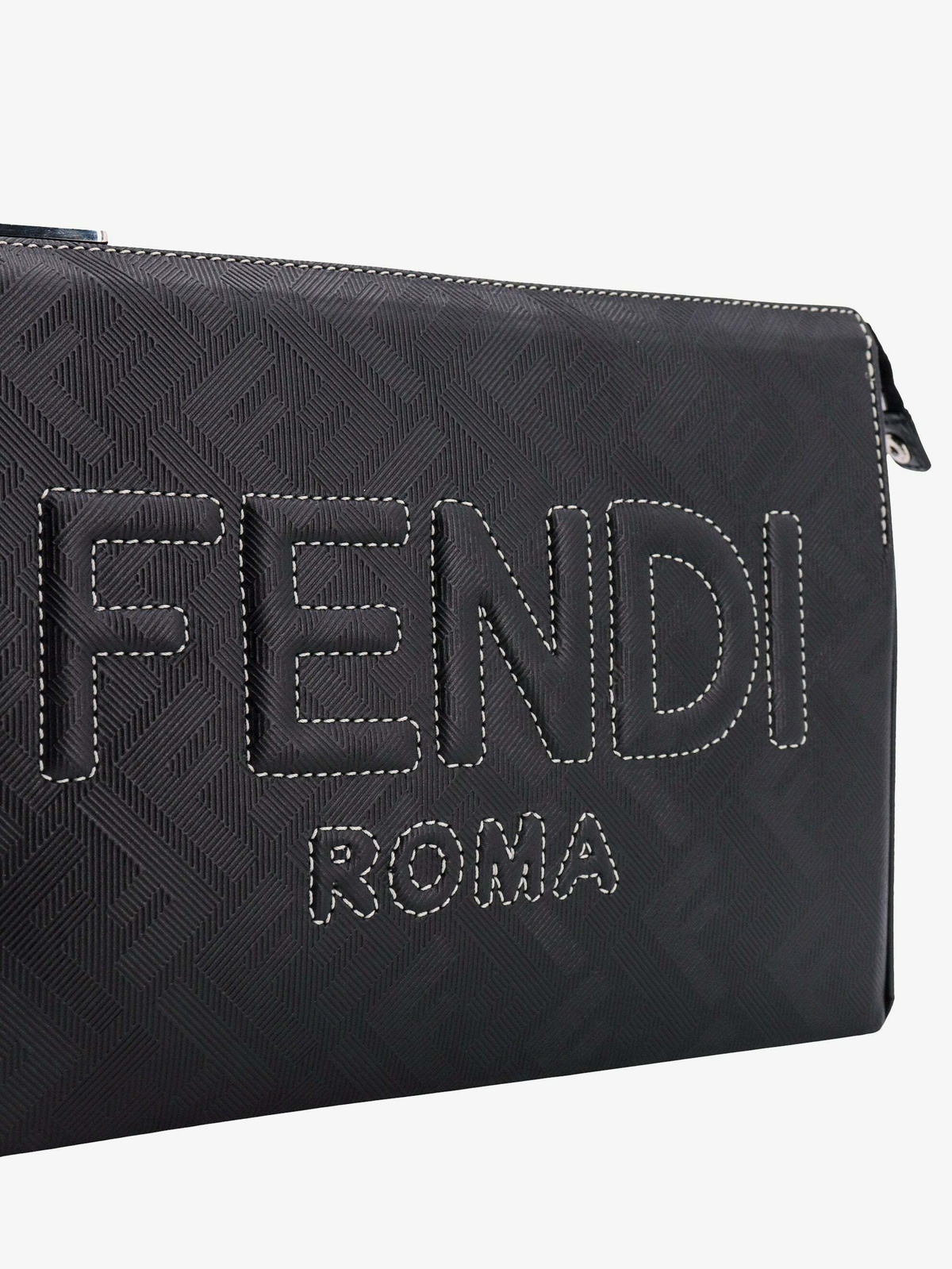 Fendi Clutch Black Mens Fendi