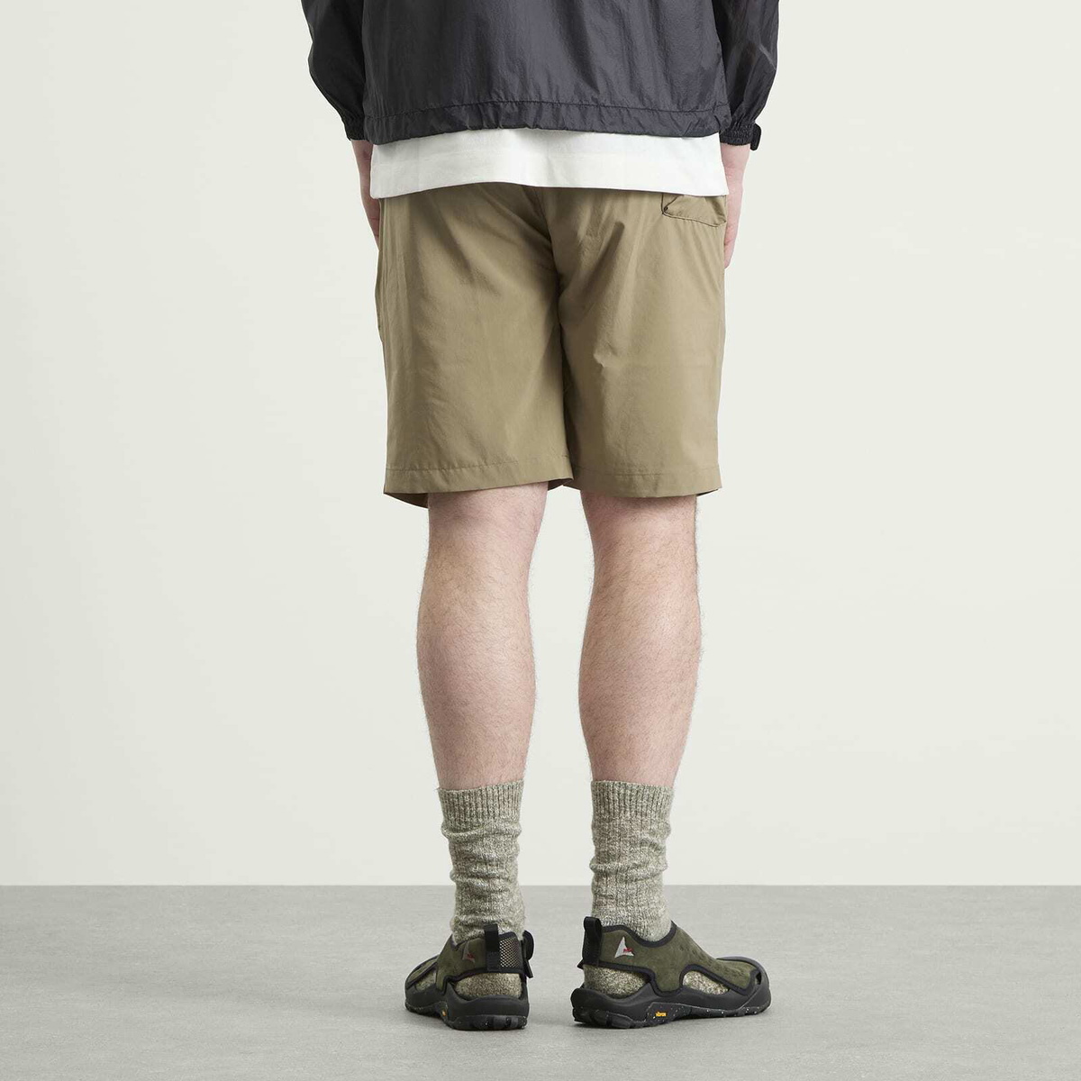 NANGA Men's PLC Excursion Shorts in Khaki