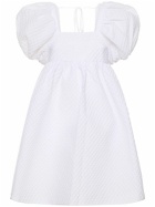 CECILIE BAHNSEN - Tilde Matelassé Cotton Blend Mini Dress