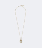 Messika Groove 18kt gold pendant necklace with diamonds