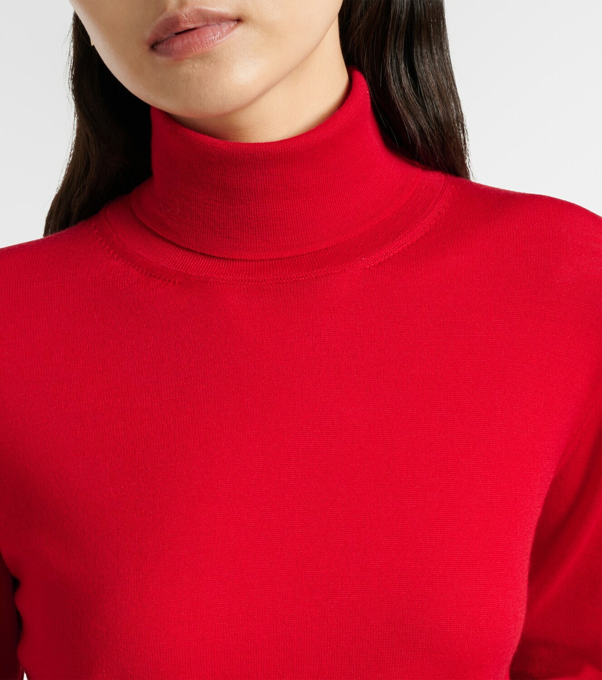 Róhe Wool and cashmere turtleneck sweater