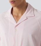 Jacquemus Jean Atelier jersey bowling shirt
