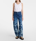 Loewe Paula's Ibiza printed barrel-leg jeans