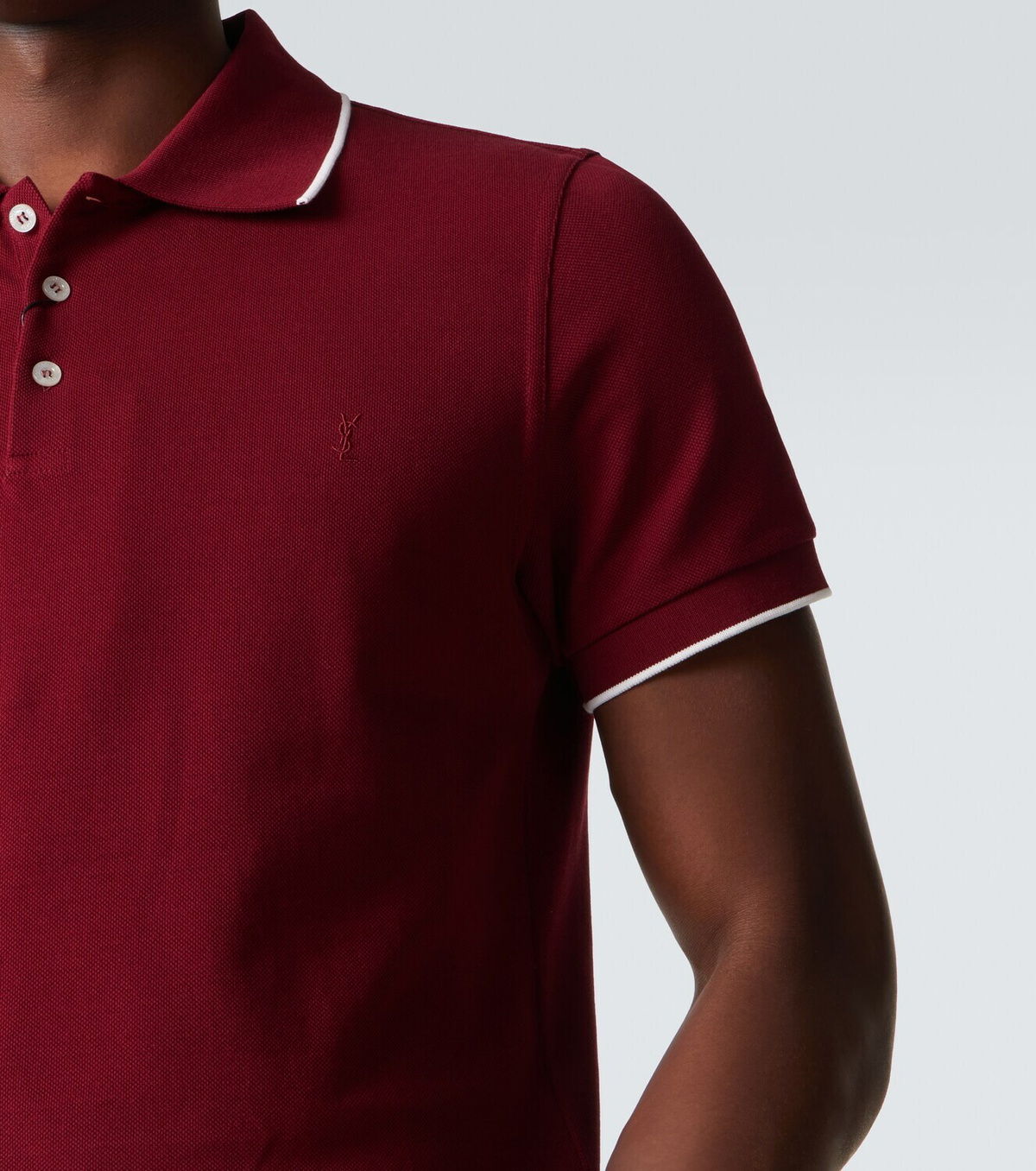 Saint Laurent Cotton polo shirt