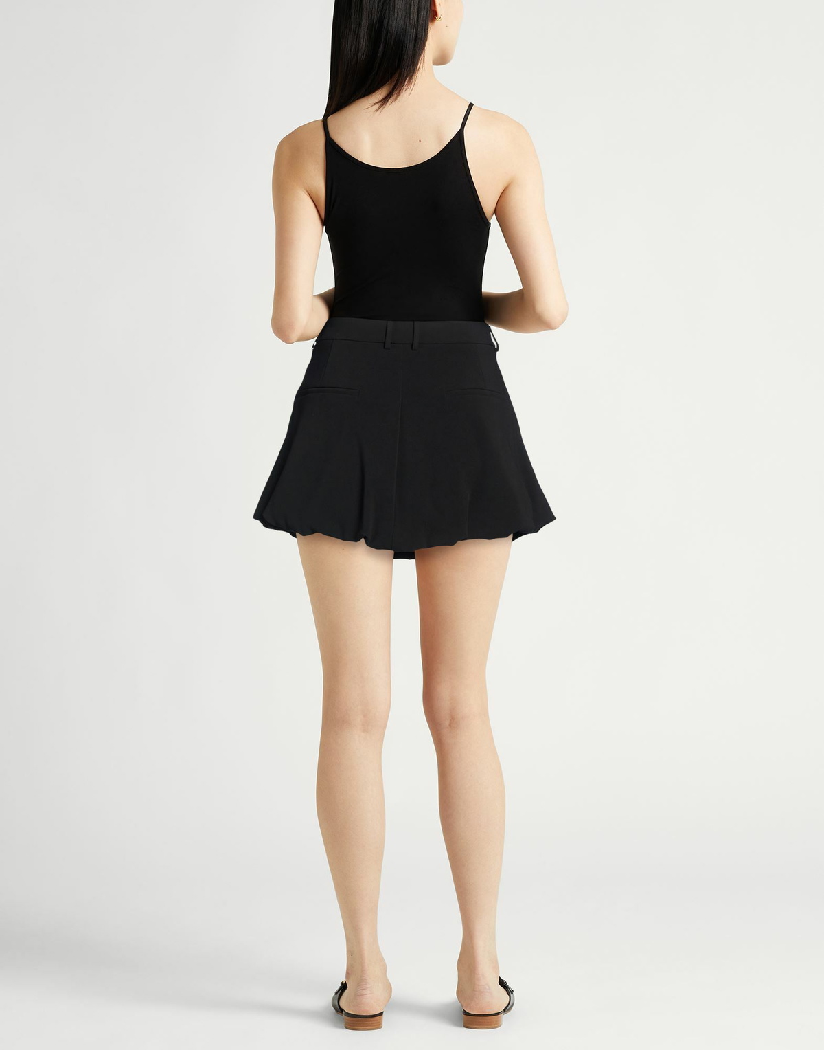 Jucca Womens Mini skirt in Black