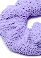 Hunza G Seersucker Scrunchie - Lilac - One Size
