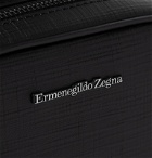 Ermenegildo Zegna - Cross-Grain Leather Backpack - Black