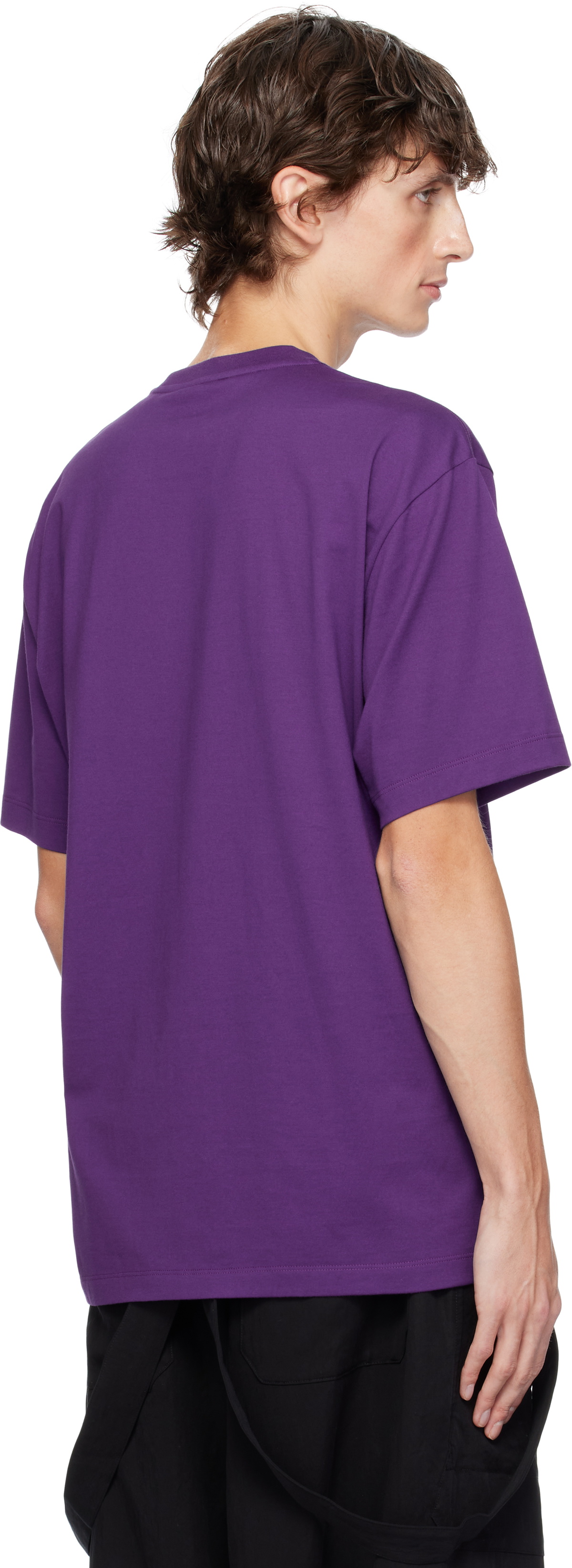 Y-3 Purple Reg T-shirt Y-3