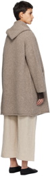 Lauren Manoogian Brown Capote Coat