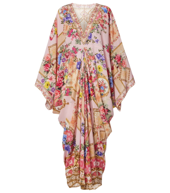 Photo: Camilla Floral silk kaftan