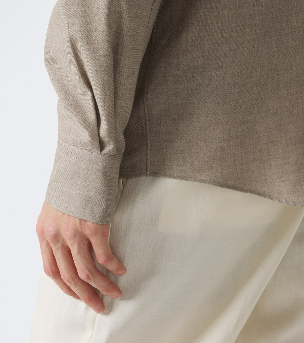 Zegna Cotton and cashmere shirt