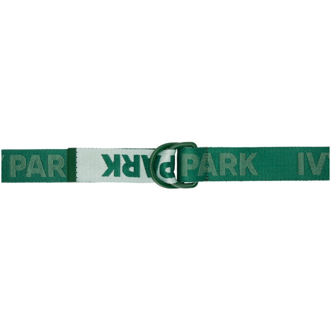 Photo: adidas x IVY PARK Green IVP Logo Belt