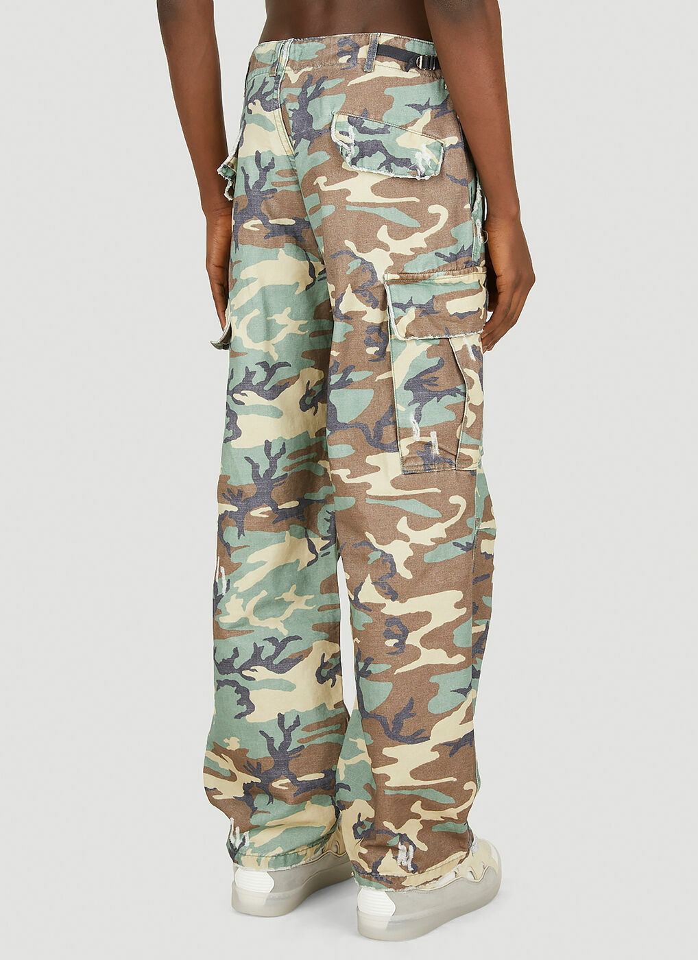 Camouflage Cargo Pants in Green ERL