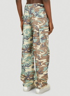 Camouflage Cargo Pants in Green