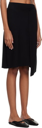 LESET Black Rio Miniskirt