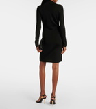 Tom Ford Ribbed-knit polo dress