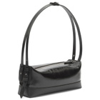 Maison Margiela Women's Small Baguette Bag in Black/Black 