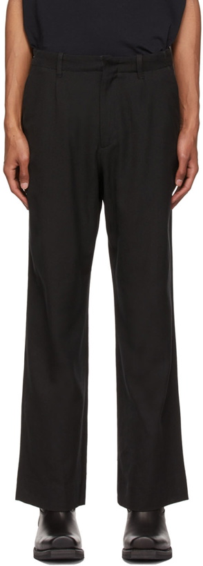 Photo: Our Legacy Black Cotton Trousers