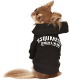 Dsquared2 Black Poldo Dog Couture Edition Hoodie