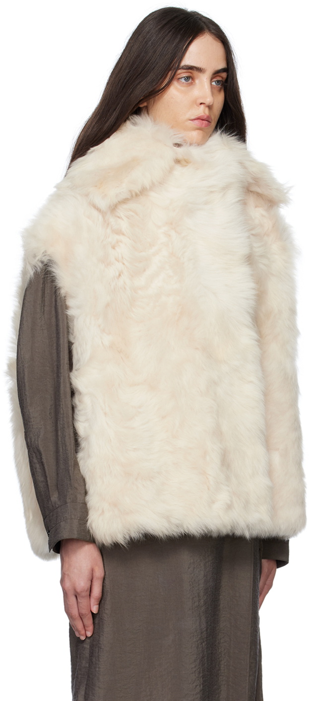 Toscana shearling outlet vest