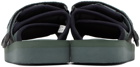 Suicoke Navy MOTO-VS Sandals