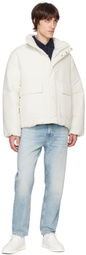 Hugo Off-White Taffeta Down Jacket