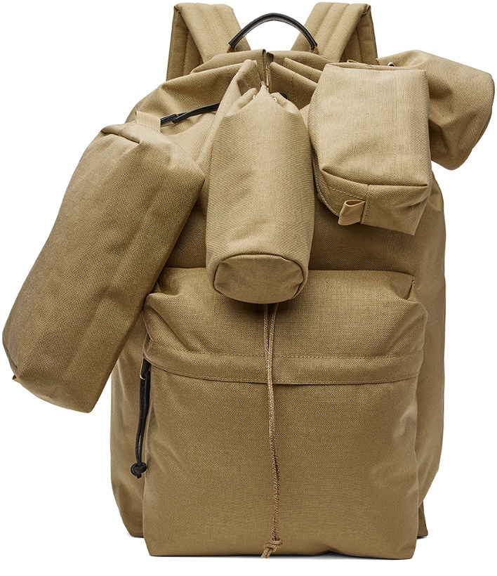 Photo: AURALEE Beige AETA Edition Large Backpack Set