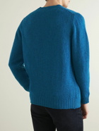 Kingsman - Shetland Virgin Wool Sweater - Blue