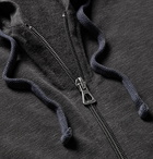 James Perse - Loopback Supima Cotton-Jersey Zip-Up Hoodie - Gray