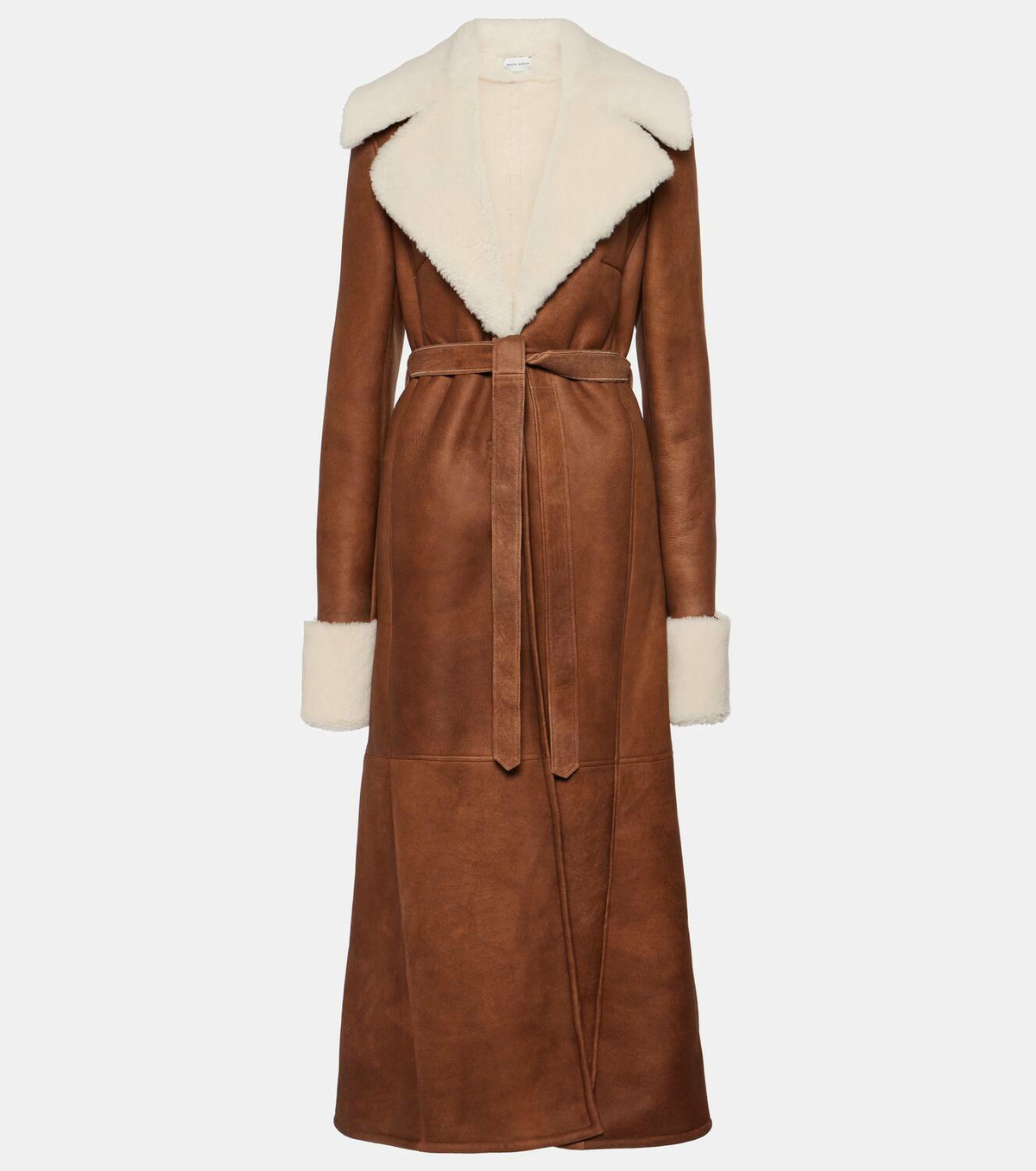 Magda Butrym Shearling-lined leather coat Magda Butrym