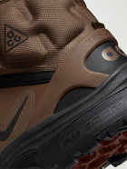 Nike - ACG Zoom Gaiadome High-Top Sneakers - Brown