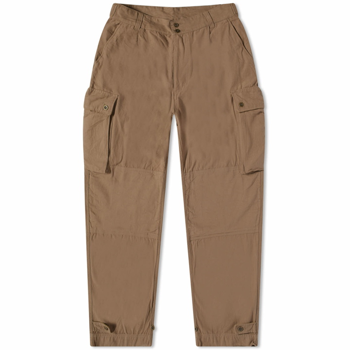 Photo: FrizmWORKS Men's M64 French Army Pants in Stone Brown