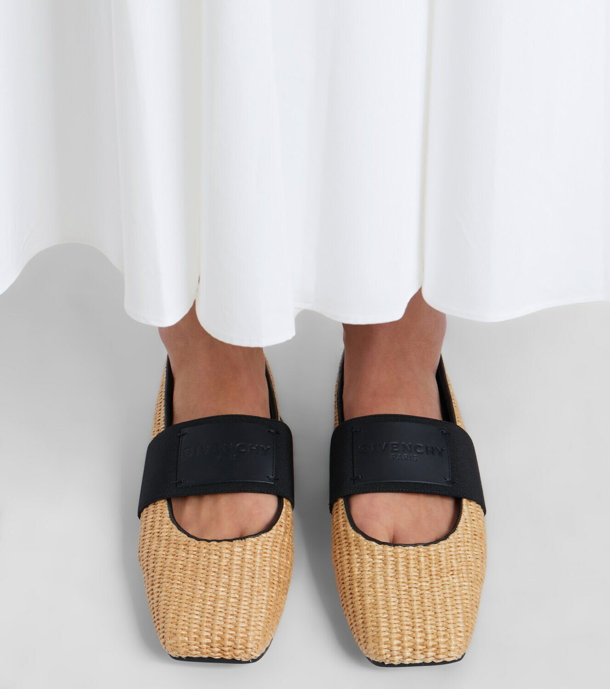 Givenchy Sliced Square Mary Jane flats