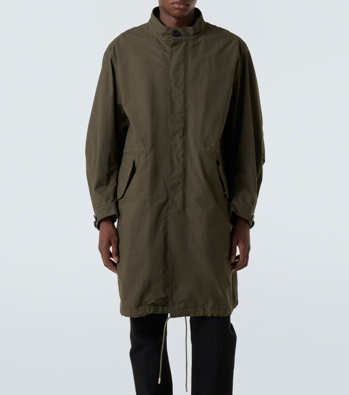 Givenchy Givenchy Stamp cotton-blend raincoat